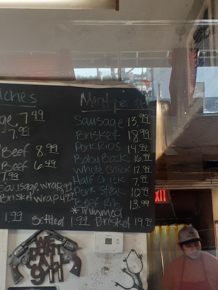 Texas Traditional Bar-B-Q Menu image 2